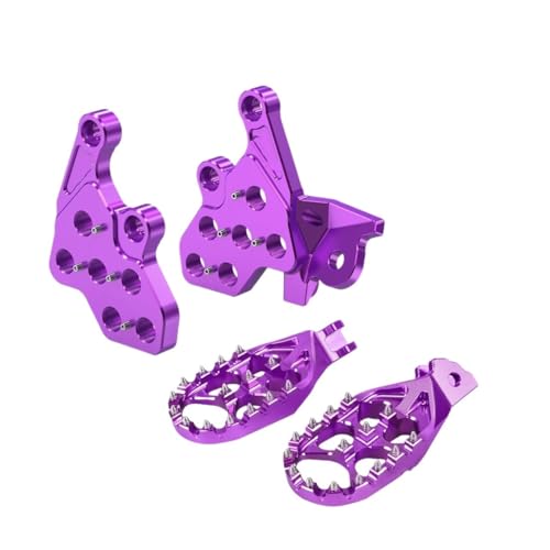Repose-pieds élargis Sur-Ron en aluminium forgé pour une stabilité maximale en motocross
