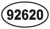 US Decal, Inc. Number 92620 Oval Sticker