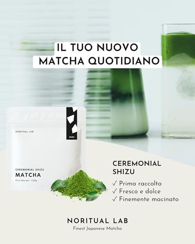 Ceremonial Matcha Shizu – Pura Polvere Di Tè Verde Dal Giappone – Tè Giapponese Originale Di Prima Raccolta – 100% Naturale E Testato In Laboratorio – 100G - 2