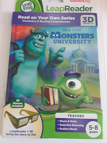 Leap Frog Leap Reader 3D Disney Pixar Monsters ... 1606852116 Book Cover