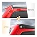 2 PCS Car Roof Gutter ABS Anti-Scratch Wear-Resistant Environmentally Friendly Soft Rubber Roof Rain Diverter Modification Accessories for Jeep Wrangler JK JL 2018-2022