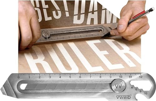 Image of VViViD Best Damn Knife - Utility Blade - Guiding Tip, Stainless Steel Utility Blade and Multi-Function