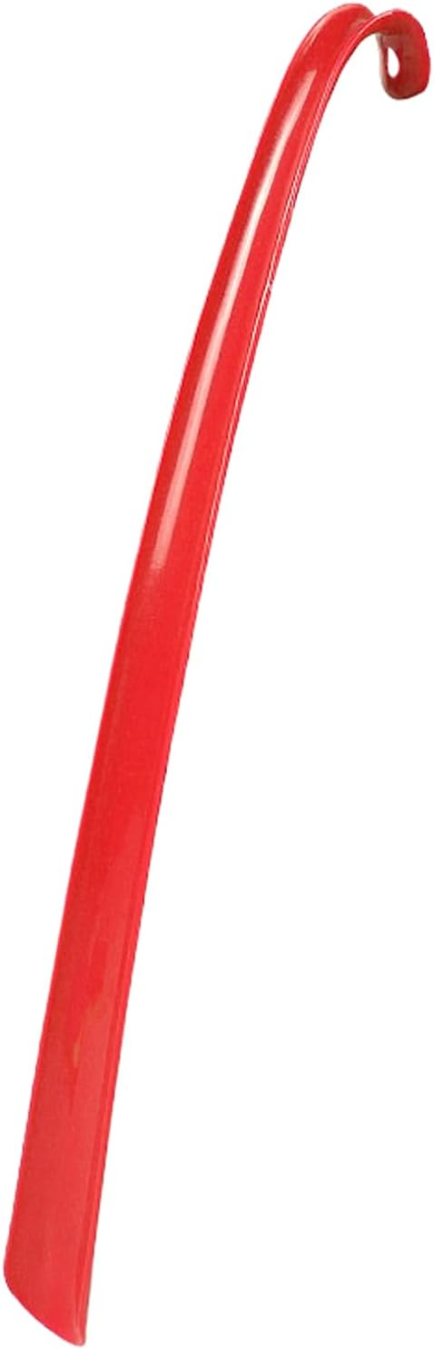 Shoe Horn - Extra Long Handled Dressing Stick, Flexible Boot Lifter Helper Tool with Smooth Curved Edge Lightweight Extended Reach Design, Reduces Bending Strain, Ideal for Men Women Kids Daily Wear