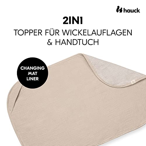 Hauck Auflage/Topper für Wickelauflagen wie Change N Clean - Beige – Ansicht 2