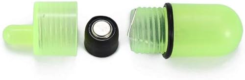 Miniatura 5 de Campana de pesca y kit de luz nocturna, 20 unidades de alarma de cebo de mordedura de pescado con luz LED para pesca nocturna