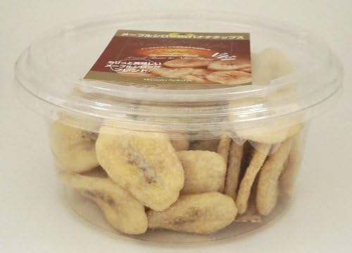 Amazon みやさか食品 メープルシロップバナナチップス 130g みやさか食品 ドライフルーツ 通販
