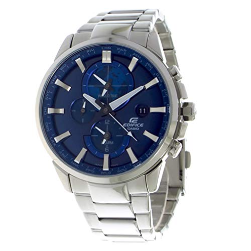 カシオ逆輸入EDIFICEエディフィス欧米モデル精悍ブラック＆レッド 100m