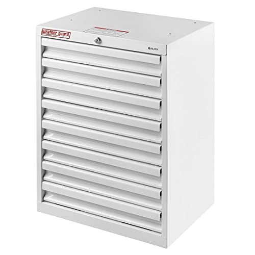 Weather Guard 9988301 Drawer Cabinet,White #TOP1