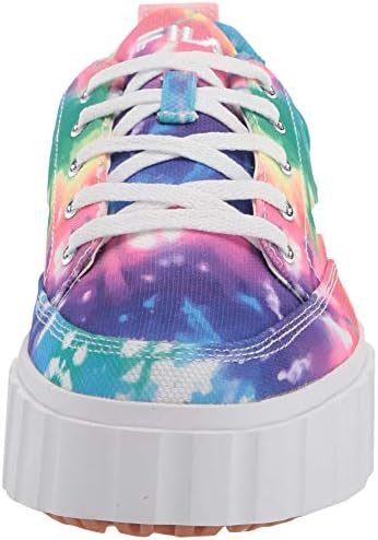 Fila Women's Sandblast Low Sneaker, MULT/WHT/WHT, 6.5 | Image 1