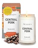 Homesick Scented Candles for Home (Friends, Central Perk) - 13.75 oz Long-Lasting Soy Wax Jar Candle for Women & Men for All Occasions, 60-80 Hours Burn Time