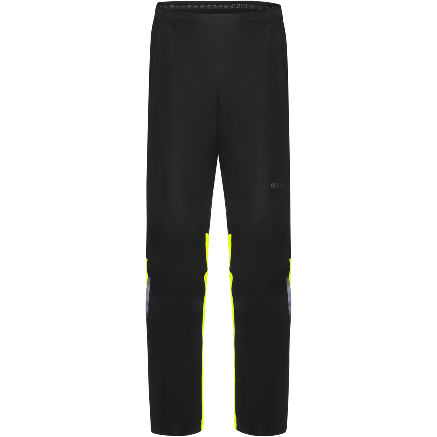 GOREWEAR Glidewheel Gore-TEX Pants Mens, Black/Neon Yellow, XXL