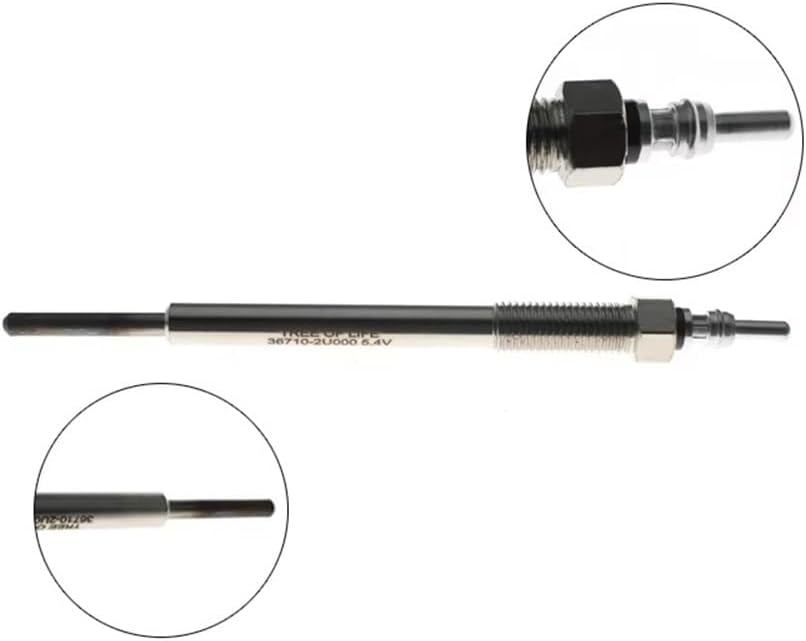 Heater Plug 36710-2U000 For Hyundai For I30 I40 For Tuscon For Kona 5.4V Dual Core Heater Glow Plugs (4PCS)