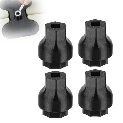 DXPYJHK Drive Tool Socket Adapter Compatible with Ez Dock Couplers, sdrive Tool - SocketCouplers Nut Wrench Attachment for DockInstallation (15/16")-4pcs