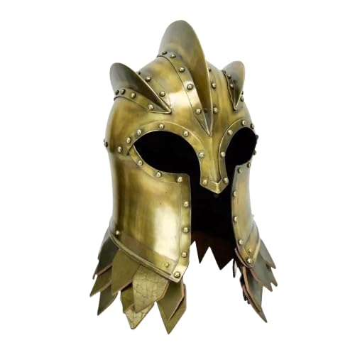 Handmade Medieval Battle Warrior Kingsguard Halloween Helmet Replica