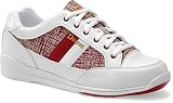 DEXTER Women's Lori Bowling-Schuhe, weiß/rot, US 9.5: UK: 7