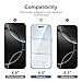 NEW'C 3 Pack Designed for iPhone Air/iPhone 17 Air Screen Protector (6.5 inches), Tempered Glass with easy installation tool included,Case Friendly Ultra Resistant