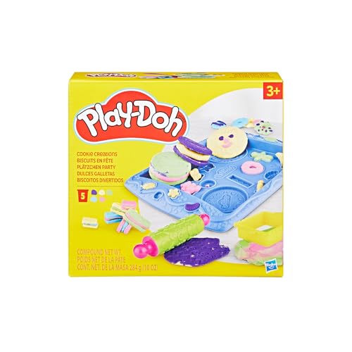 Play Doh Conjunto Biscoitos Divertidos com 5 Cores