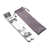Kisangel Verstellbarer Faltbarer Laptop ständer aus Aluminiumlegierung Mobiler Desktop Halter zur...