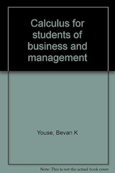 Hardcover Calculus for students of business and management Book