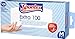 Produktbild Spontex Extra 100 Einmalhandschuhe (aus Vinyl, ungepudert, besonders hautverträglich und reißfest) Größe M (1 x 100 Stück)