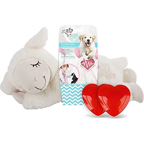 ALL FOR PAWS AFP Snuggle - Juguete de peluche con sonido de latido cardíaco Cover