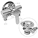 Tool Part for Stainless Steel Shower Faucet Hot & Cold Water Mixer Wall Mount Metal Handle