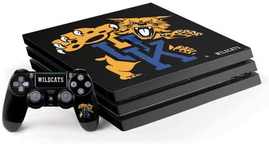 Skinit Decal Gaming Skin Compatible with PS4 Pro Bundle - Officially Licensed University of Kentucky UK Wildcats Design