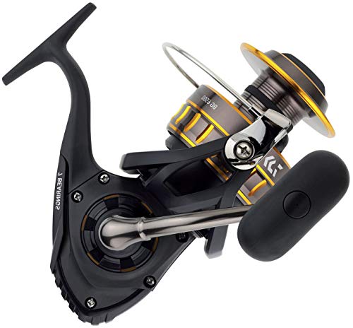 Daiwa Moulinet Mer BG 8000 robuste en aluminium noir et or