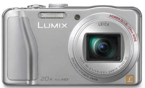 Panasonic DMC-TZ30EB-S Compact Camera - Silver (14.1MP, 20x Optical Zoom) 3 inch LCD (Renewed)