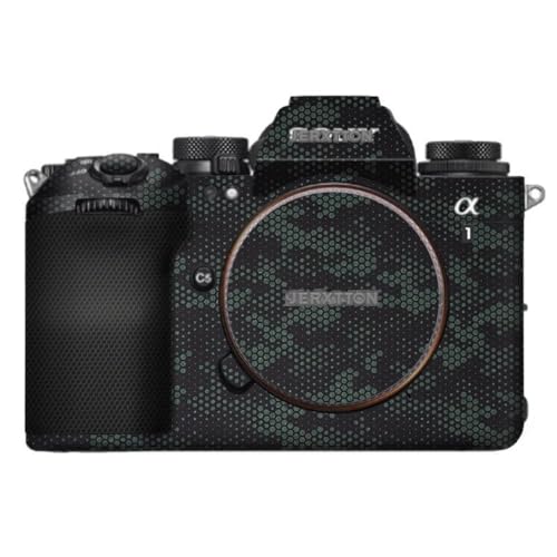Autocollant Sony A1 II protection boîtier photo Alpha 1 II anti-rayures vert