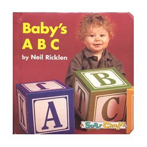 Hardcover BABY'S ABC: SUPER CHUBBY Book
