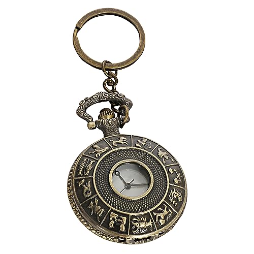 Reloj de bolsillo con signo del sol para tus llaves de casa y oficina