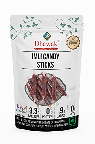 Dhawak Imli Candy Sticks - Natural Tamarind Sweets - 1800 GMS.