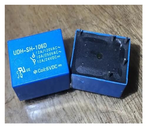 Relé de 5 pines micro conmutador UDH-SS-124D de 24V para PCB industrial