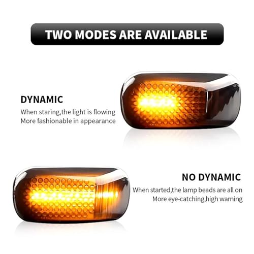 Clignotants LED de rétroviseur pour Civic et CRV dynamic clear - 3