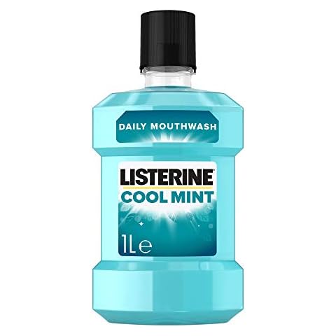 Listerine Cool Mint Mouthwash, 1 Litre Cover