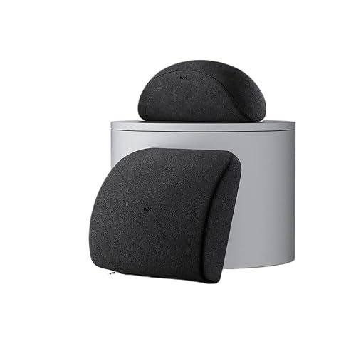 KAUWYEHD Car Seat Accessories Fit For Tesla Model 3/Y/YL Suede Neck Pillow Lumbar Backrest Cushion Car Pillows(Headrest And Cushion)