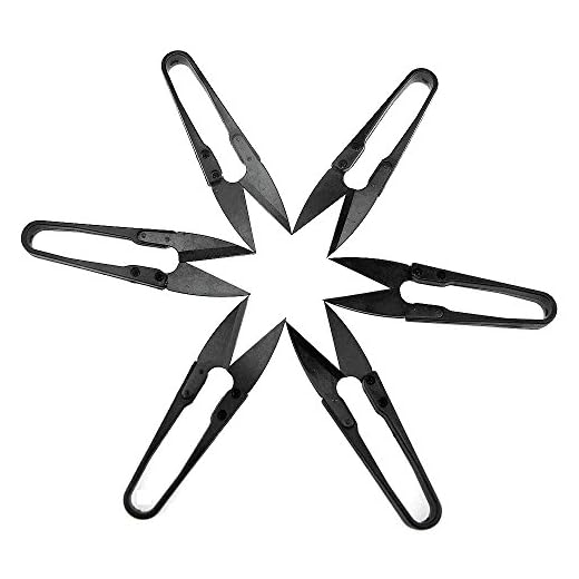 HFS (R) Bonsai Pruner Pruning Scissors for Bud and Leaves Trimmer 6 PCS