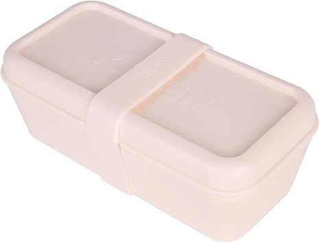 MILAN Rectangular lunch box, 0.75 L, 460 since 1918, beige