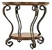 Signature Design by Ashley - Nestor Traditional End Table, Medium Brown