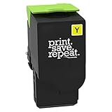 Print.Save.Repeat. Lexmark 78C10Y0 Yellow Toner Cartridge for CS421, CS521, CS622, CX421, CX522,...
