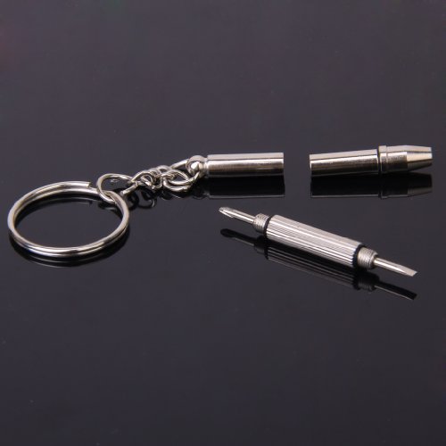 Serenable Mini Chave de Fenda de Precisão de 2 Peças 6 Mm para óculos, Computadores, Relógios