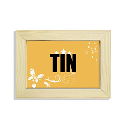 Chimie cadeau en bois peint et fleurs pour passionnés