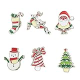 Cute Enamel Lapel Pins Brooches Sets, DIY Dogs Cats Animal Plant Fruits Punk Christmas Halloween Bro