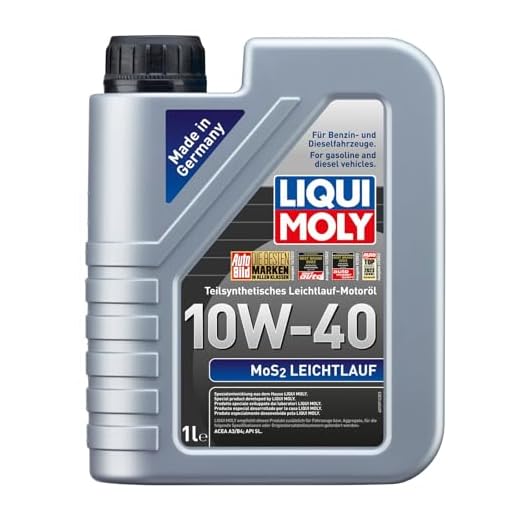 LIQUI MOLY 1091 MoS2 Leichtlauf Motoröl 10W-40, 1 L