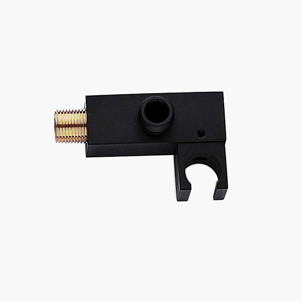 Cabezal De Ducha De Alta Presión Cabezal De Ducha De Mano De Baño De Latón Negro Soporte De Ducha De Latón Ajustable Soporte De Ducha Rociador De Mano De Cobre Para Ahorro De Agua