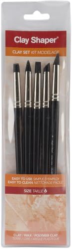 Forsline and Starr Modeling Tools Assorted Shapes No. 6 Set of 5