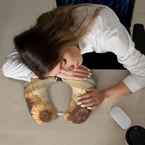 Almohada de viaje espuma viscoelástica tamaño único miniatura 6