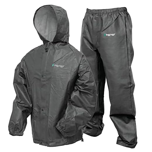 FROGG TOGGS Men's Pro Lite Suit, Waterproof, Breathable, Dependable Wet Weather Protection