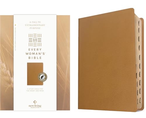 NLT Every Woman’s Bible, Filament Enabled (Genuine Leather, Camel, Indexed, Red Letter) - image 1